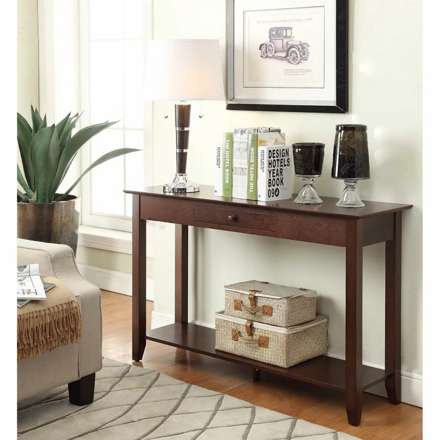 Cheap 🥰 Transitional Console Tables Convenience Concepts American Heritage Console Table 😀 - Image 4