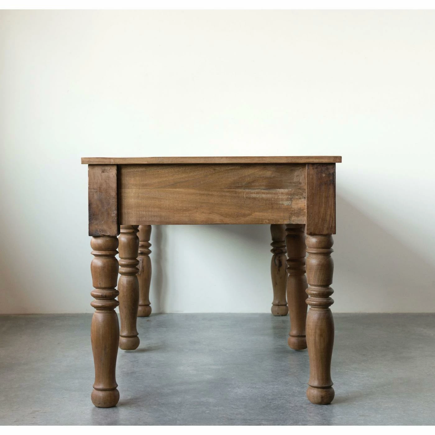 Coupon 🔥 Farmhouse & Cottage Style Console Tables 3R Studios Traditional 2 Drawer Reclaimed Wood Console Table ⌛ - Image 4