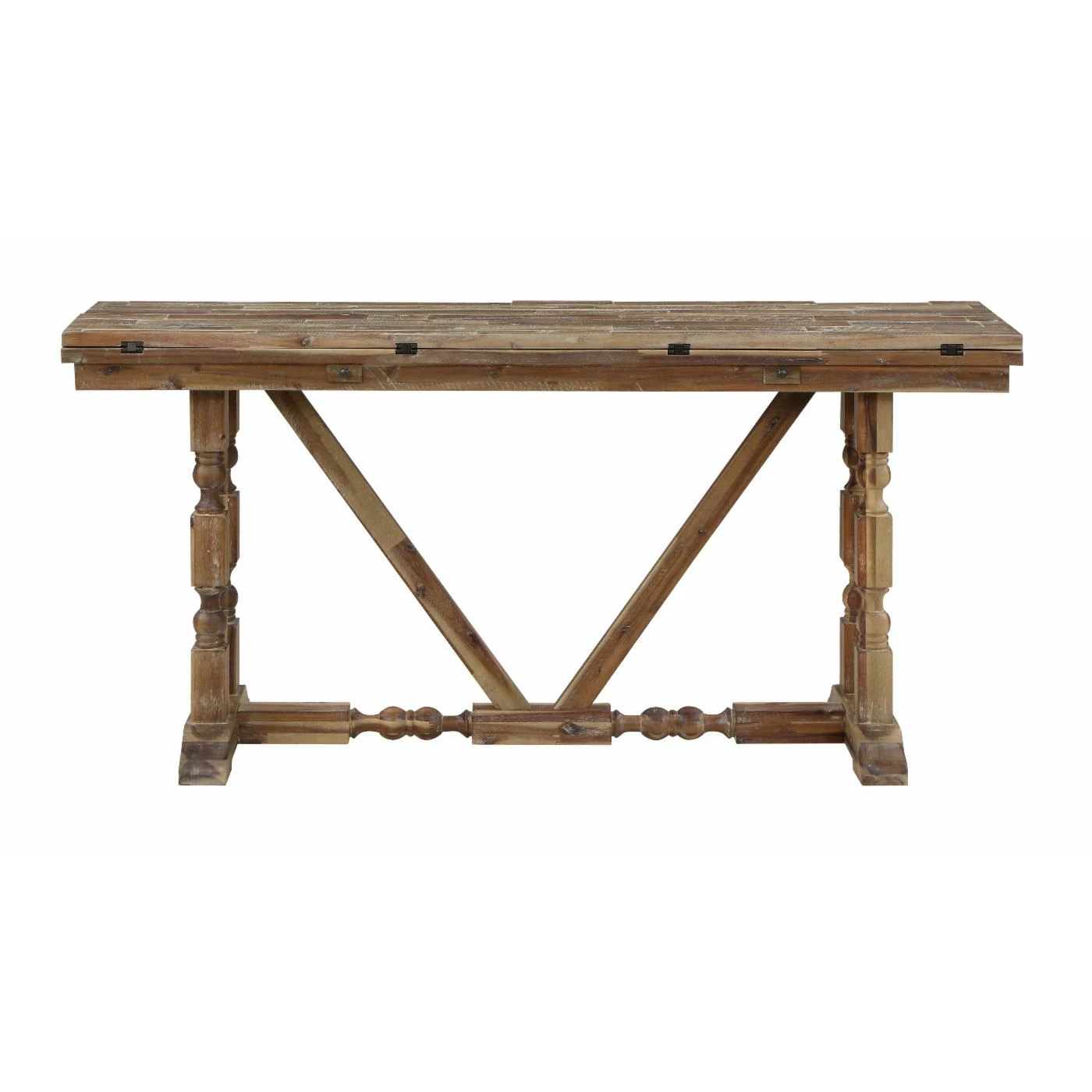 Coupon 👍 Farmhouse & Cottage Style Console Tables Coast To Coast Imports Vail II Fold Out Console Table 🎁 - Image 4