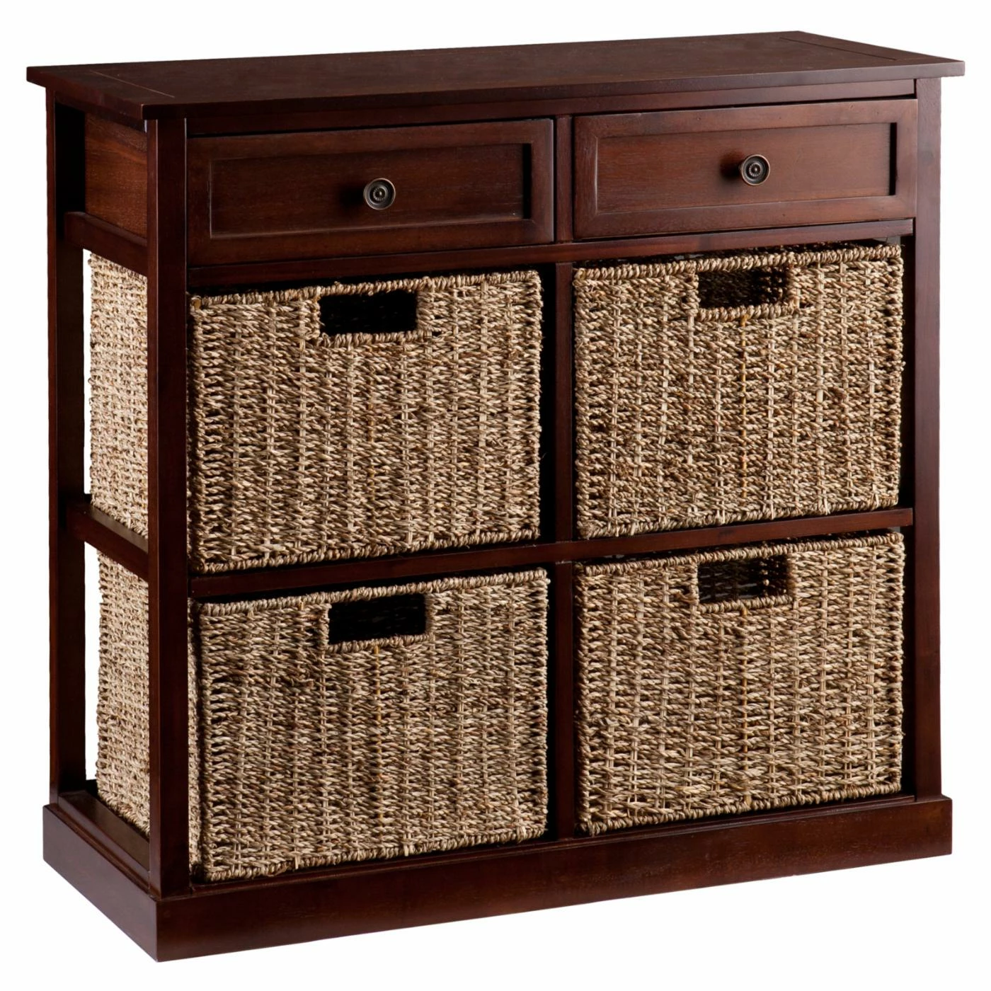 Best Sale ๐ Classic & Traditional Console Tables Southern Enterprises Kenton Console Table With 4 Baskets ๐ฅฐ - Image 4