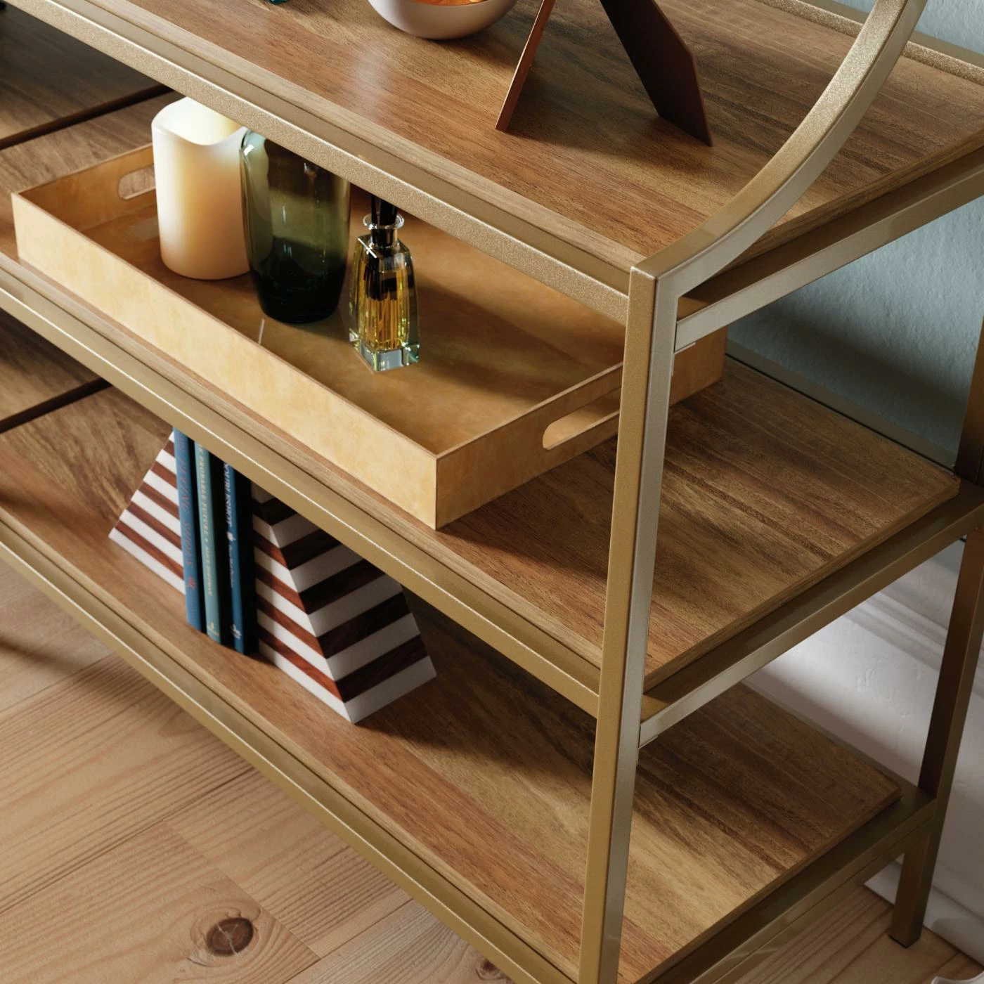 Discount ๐งจ Contemporary & Modern Console Tables Sauder International Lux Console Table ๐ - Image 6