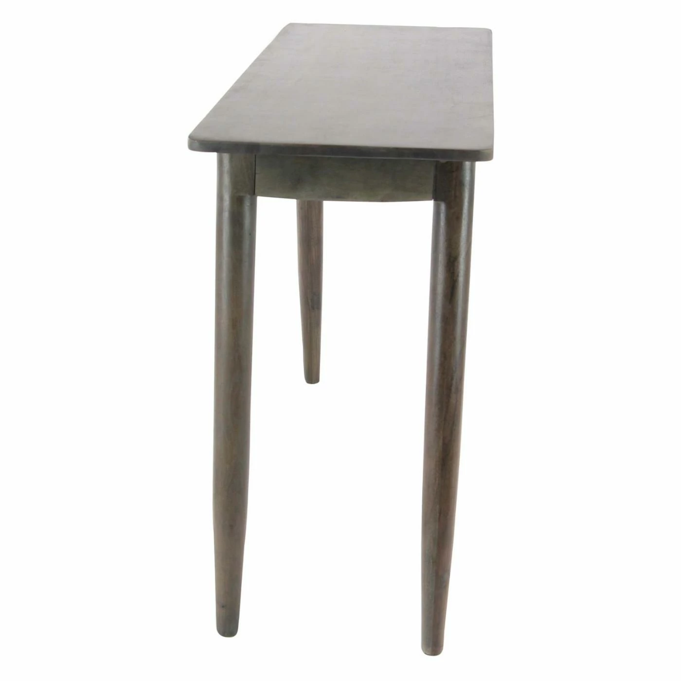 Coupon ❤️ Mid-Century Modern Console Tables DecMode Modern Kanaloa Wood Stained Brown Console Table With Drawers 🎁 - Image 6