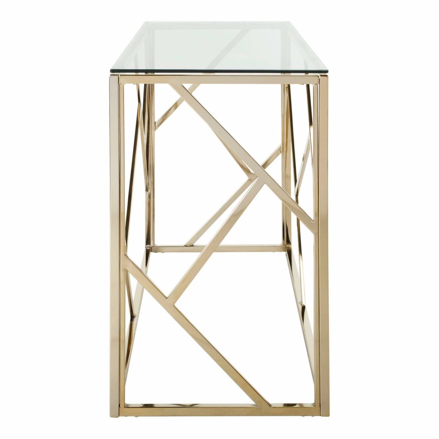 Best Sale ๐ Glam Console Tables Safavieh Namiko Console Table โค๏ธ - Image 7