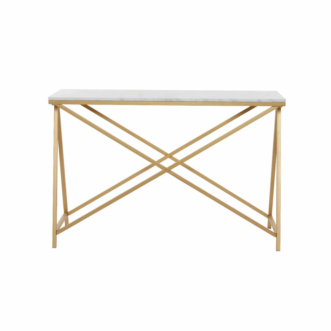 Buy ๐ Contemporary & Modern Console Tables DecMode Polished Marble Console Table ๐คฉ - Image 7