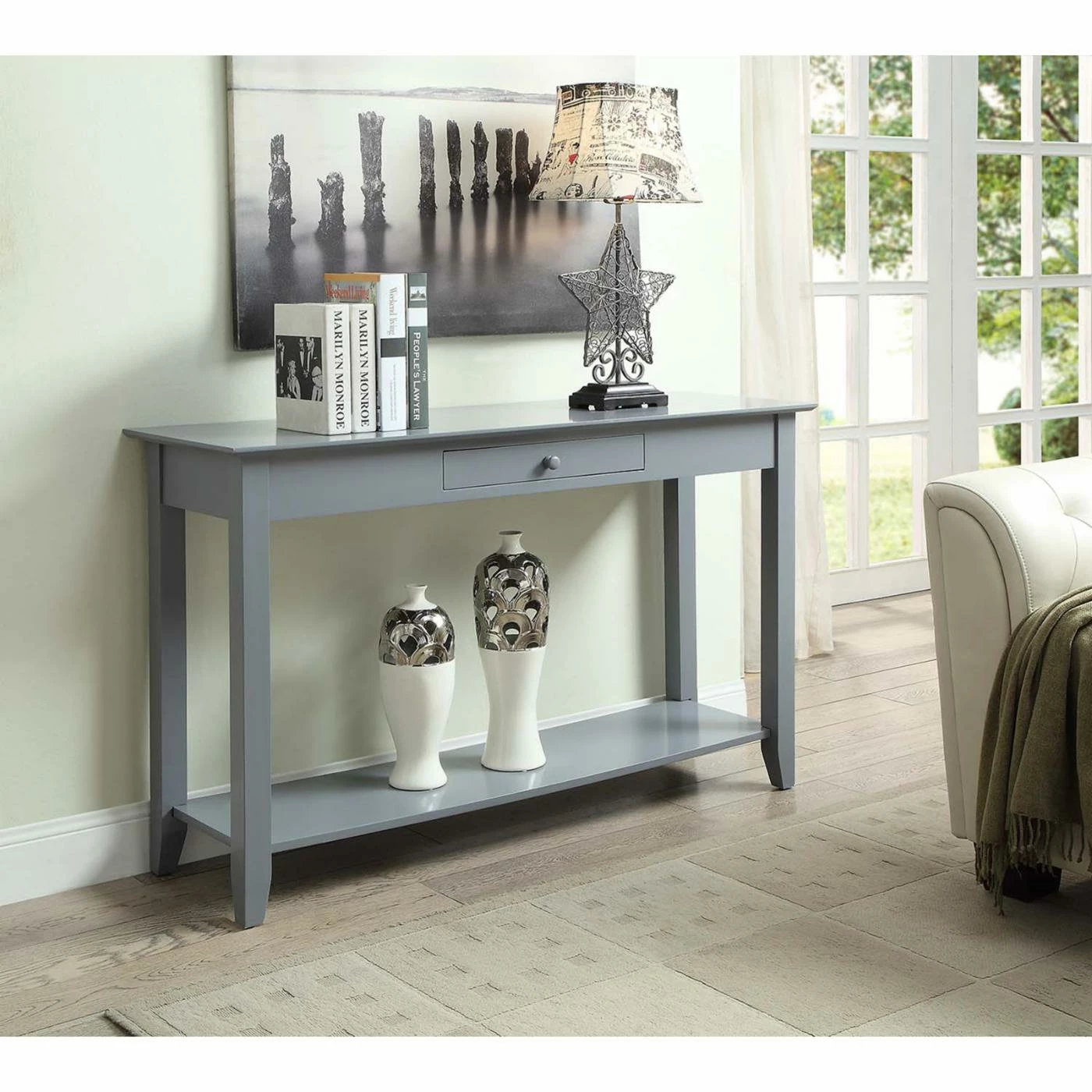Cheap 🥰 Transitional Console Tables Convenience Concepts American Heritage Console Table 😀 - Image 8