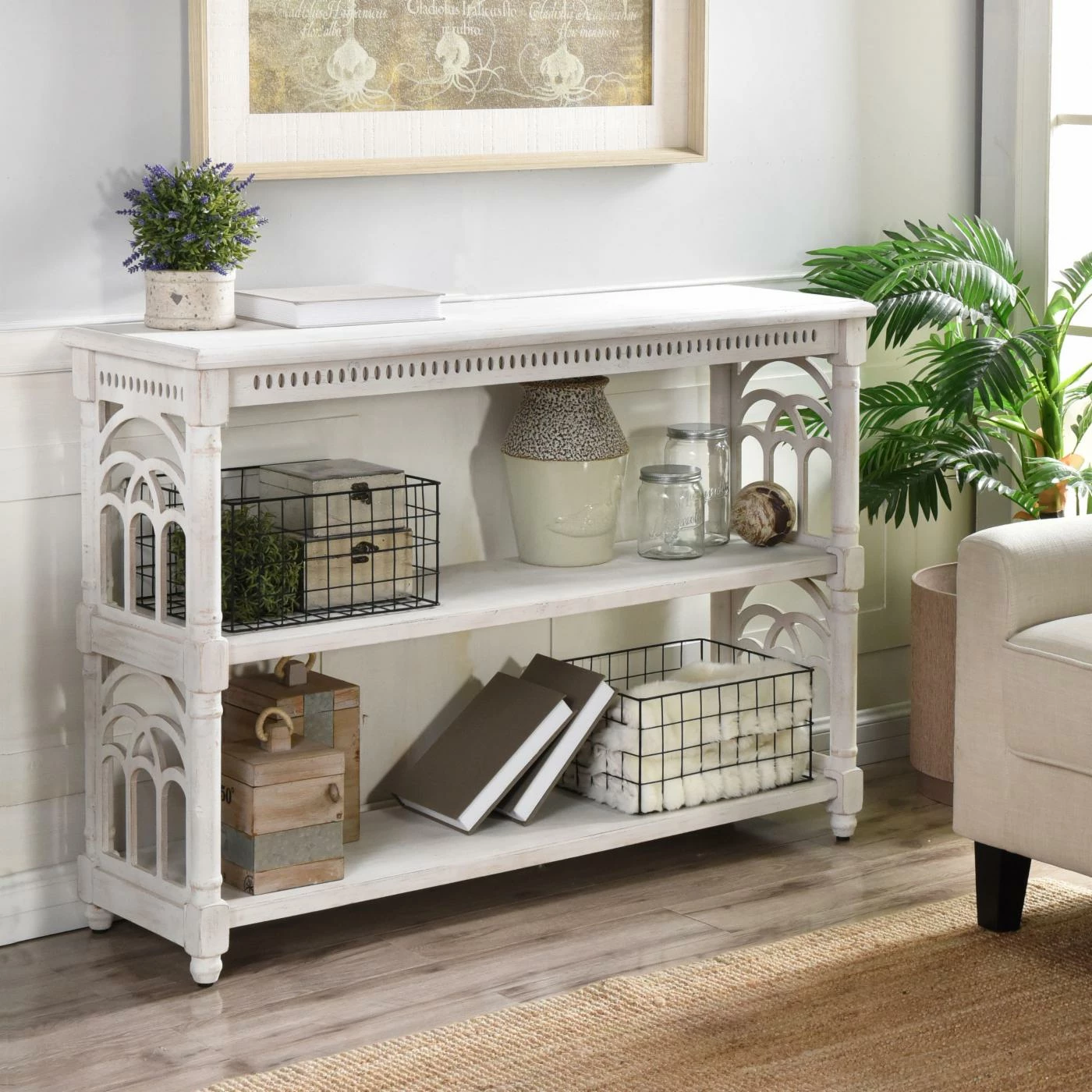 Brand new ✔️ Contemporary & Modern Console Tables StyleCraft 3 Tier Console Table ❤️ - Image 8