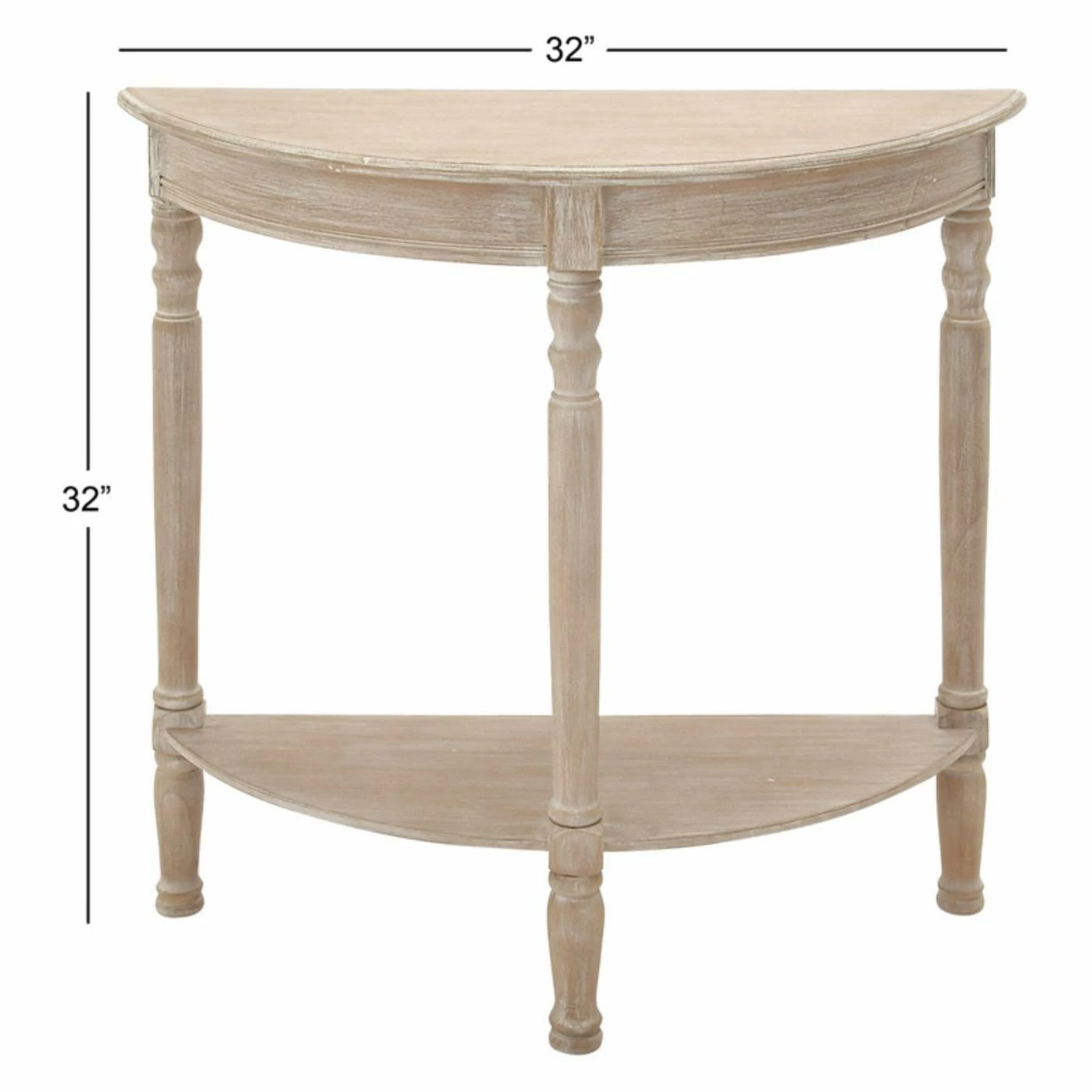 Hot Sale βοΈ Classic & Traditional Console Tables DecMode Crescent Console Table β - Image 2