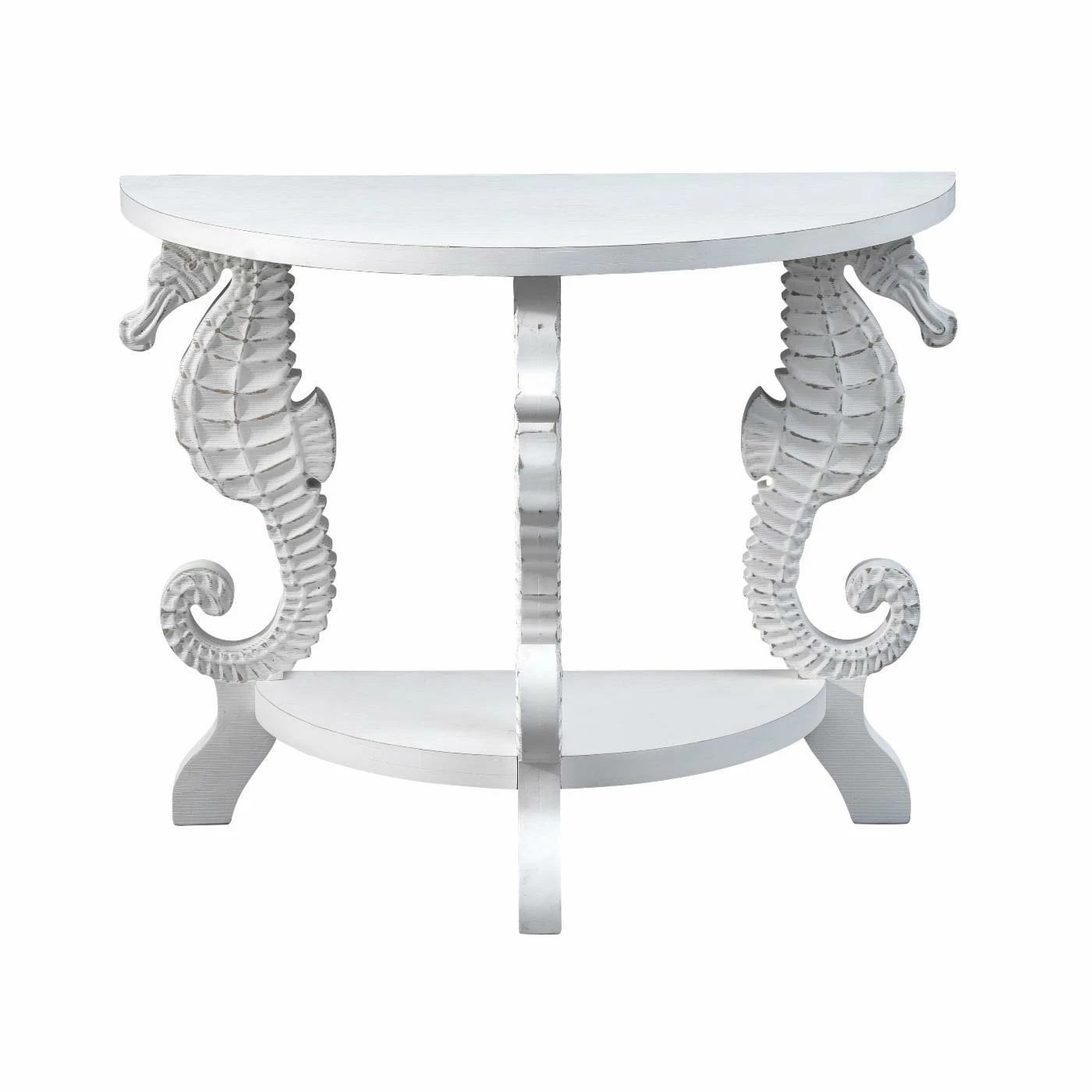 Flash Sale 🛒 Tropical Console Tables Coast To Coast Wonders Of The Sea Demilune Console Table ⭐ - Image 3