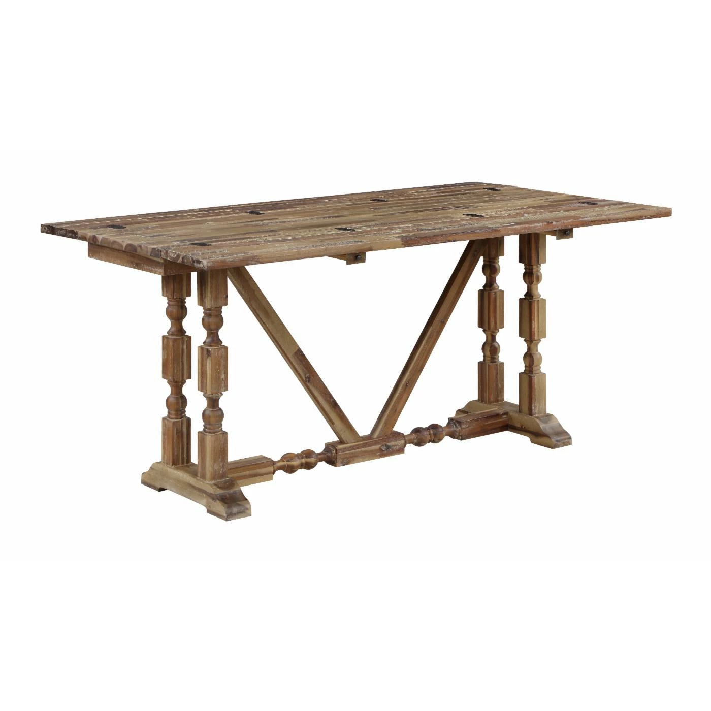 Coupon 👍 Farmhouse & Cottage Style Console Tables Coast To Coast Imports Vail II Fold Out Console Table 🎁 - Image 3