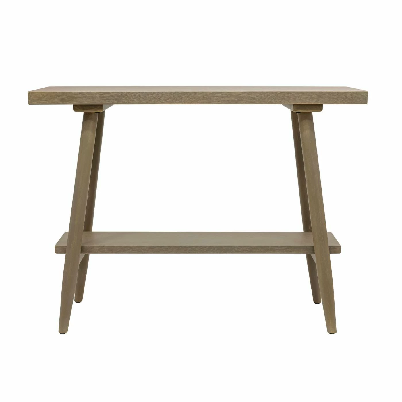 Budget 😉 Transitional Console Tables East At Main Eddard Splay Leg Console Table - Grey 🎉 - Image 2