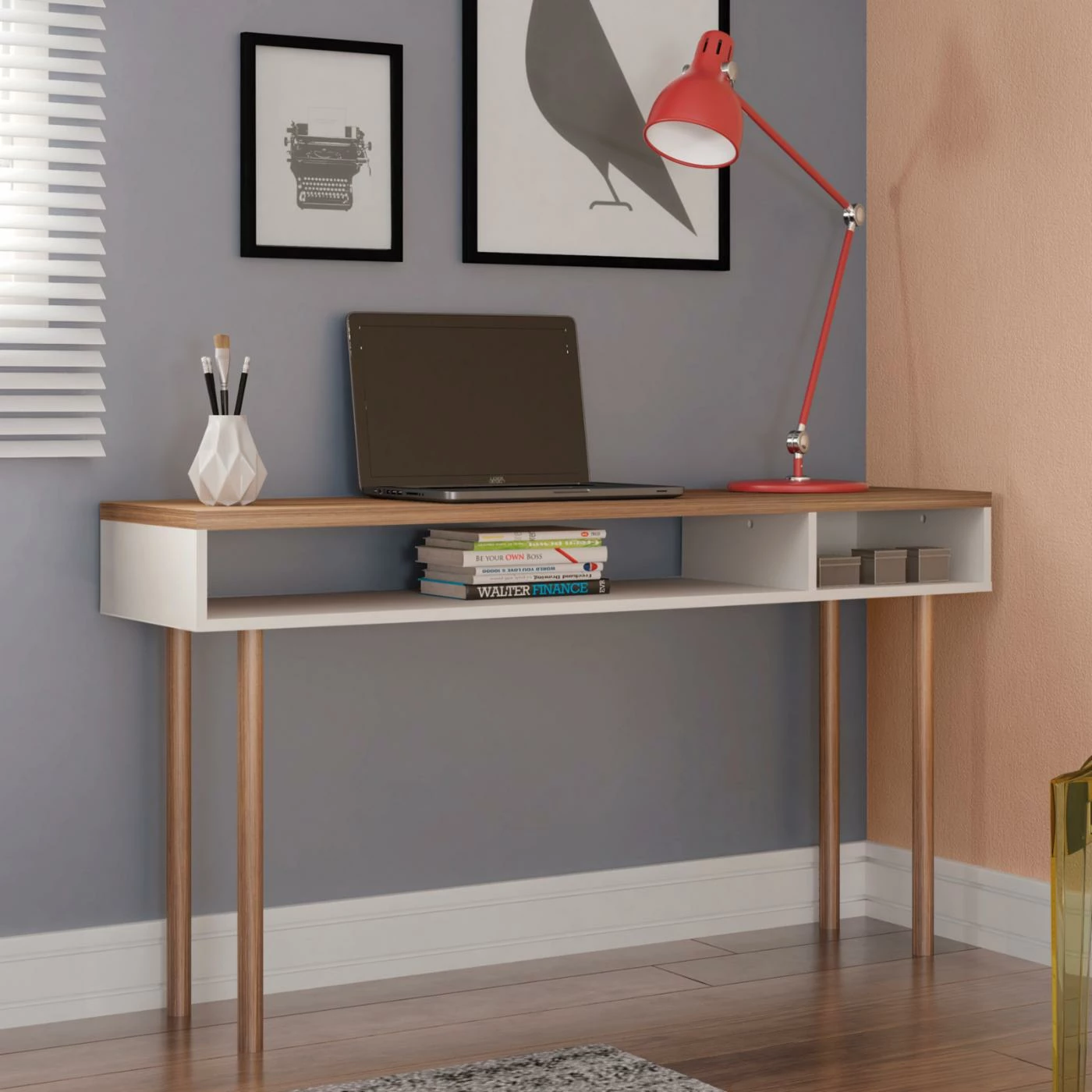 Buy โ Mid-Century Modern Console Tables Manhattan Comfort Windsor Console Table ๐ฏ - Image 3