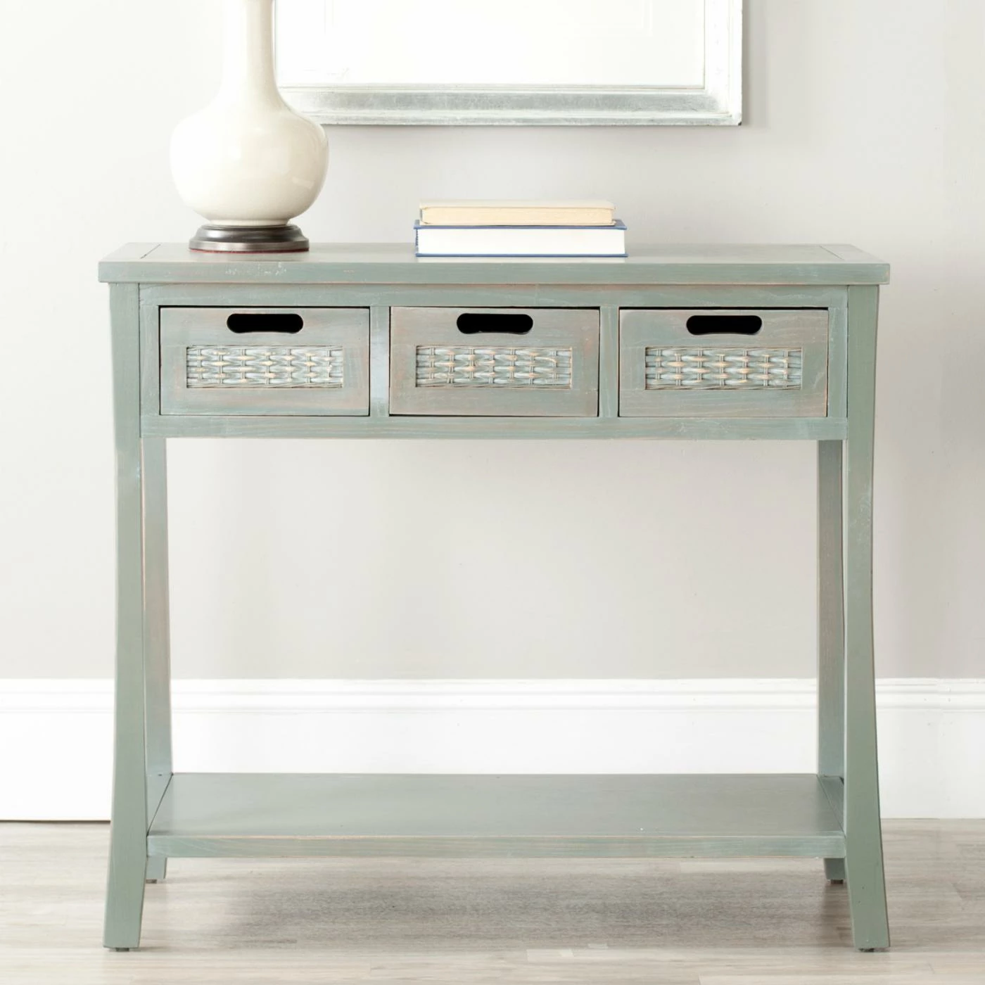 Best reviews of ✨ Craftsman & Mission Style Console Tables Safavieh Autumn 3 Drawer Console Table 🧨 - Image 3