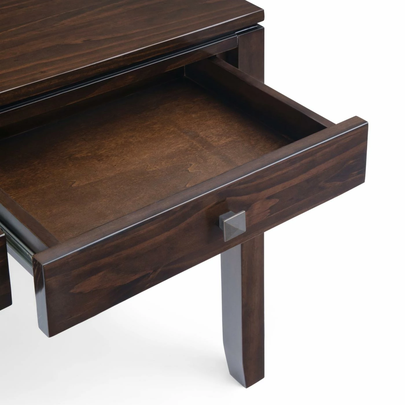 Hot Sale ⌛ Brooklyn & Max Contemporary & Modern Console Tables Brooklyn + Max City 3 Drawer Solid Wood Console Table 😍 - Image 3