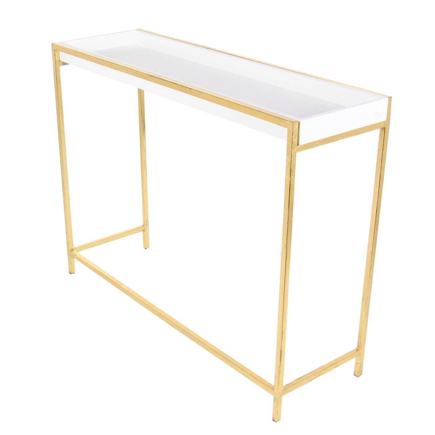 Promo ✔️ Glam Console Tables DecMode Contemporary Rectangular Nesting Console Tables - Set Of 2 ✨ - Image 3