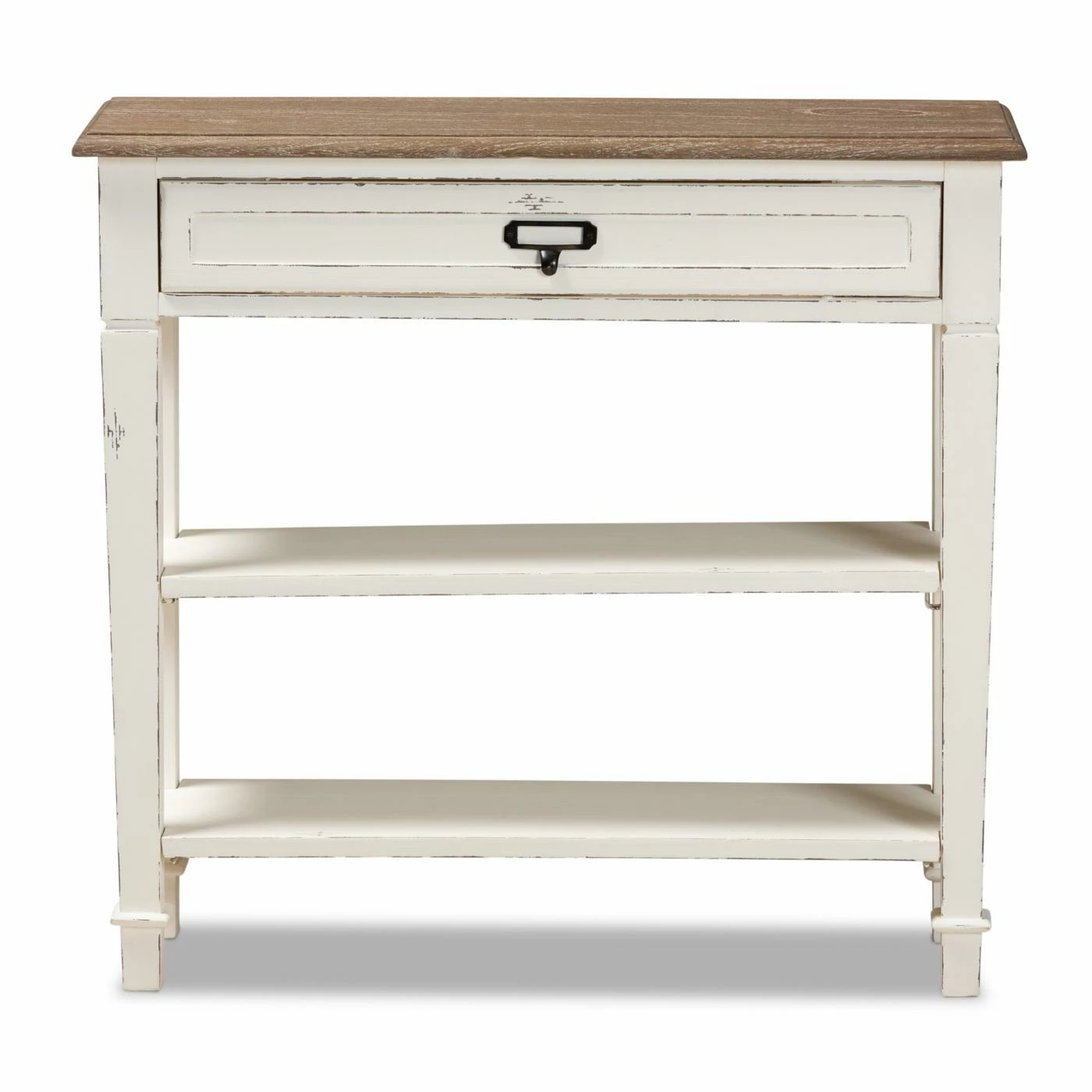 Discount π Farmhouse & Cottage Style Console Tables Baxton Studio Dauphine 1 Drawer Traditional French Console Table π€© - Image 3