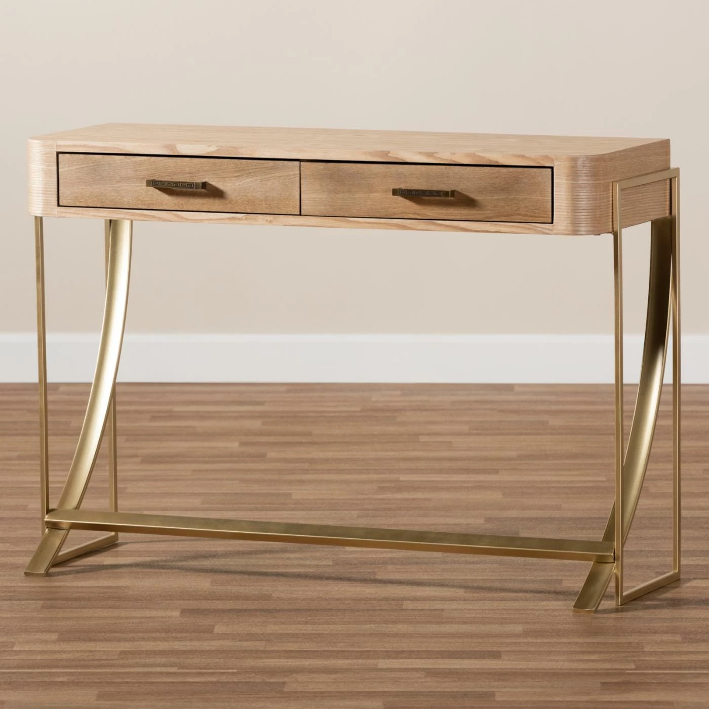 Best reviews of ✨ Contemporary & Modern Console Tables Baxton Studio Lafoy 2 Drawer Console Table 👍 - Image 3