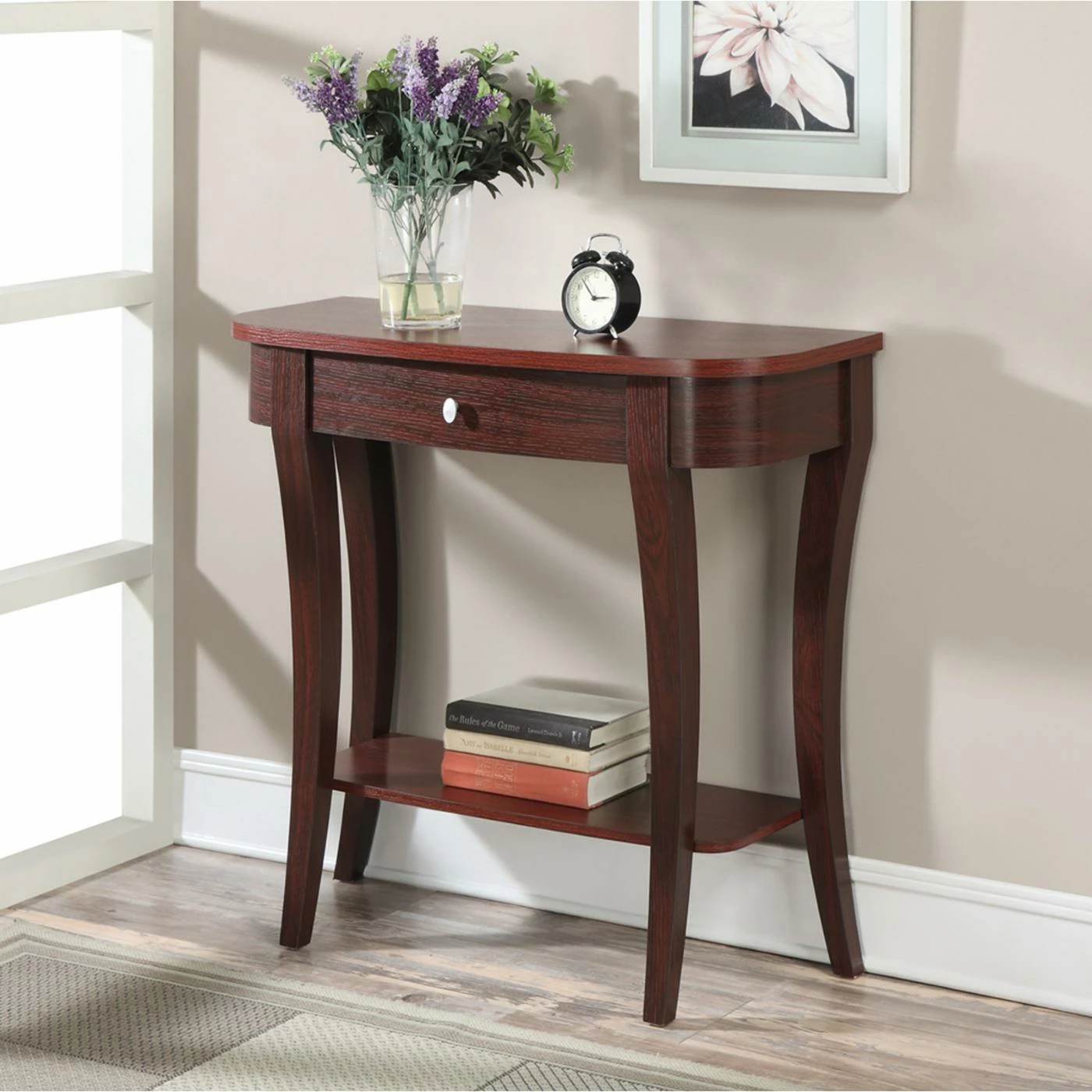 Hot Sale 🎉 Transitional Console Tables Convenience Concepts Newport 1 Drawer Console Table 😀 - Image 2