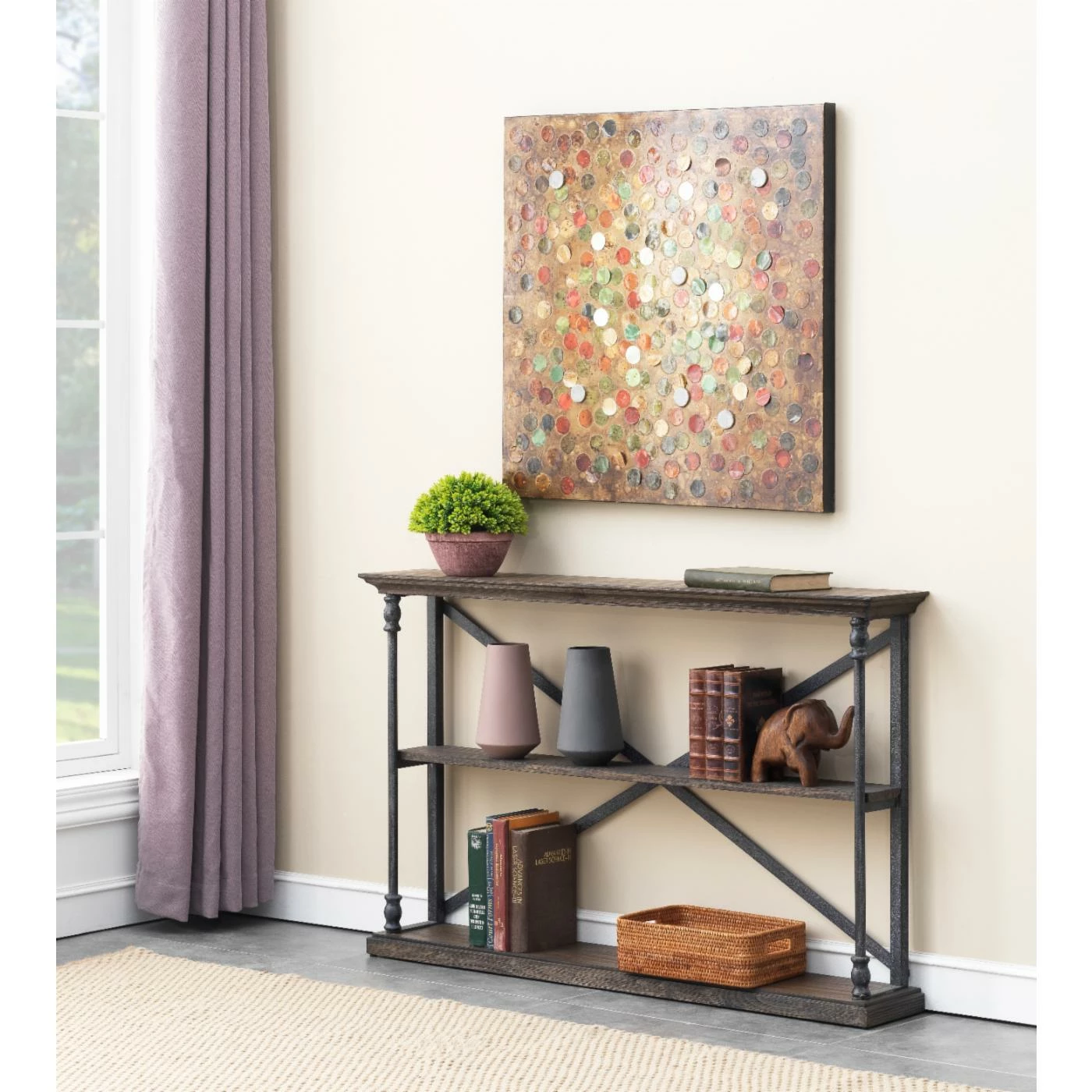 Promo 👏 Transitional Console Tables Coast To Coast Imports Corbin Console Table 🥰 - Image 2