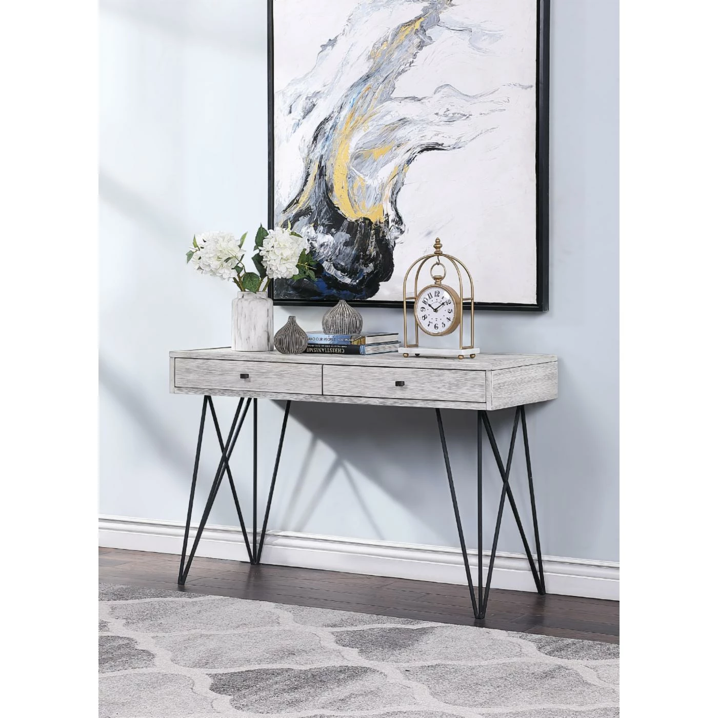 Best Sale 🎉 Contemporary & Modern Console Tables Coast To Coast Imports Aspen Court II 2 Drawer Console Table 🛒 - Image 2
