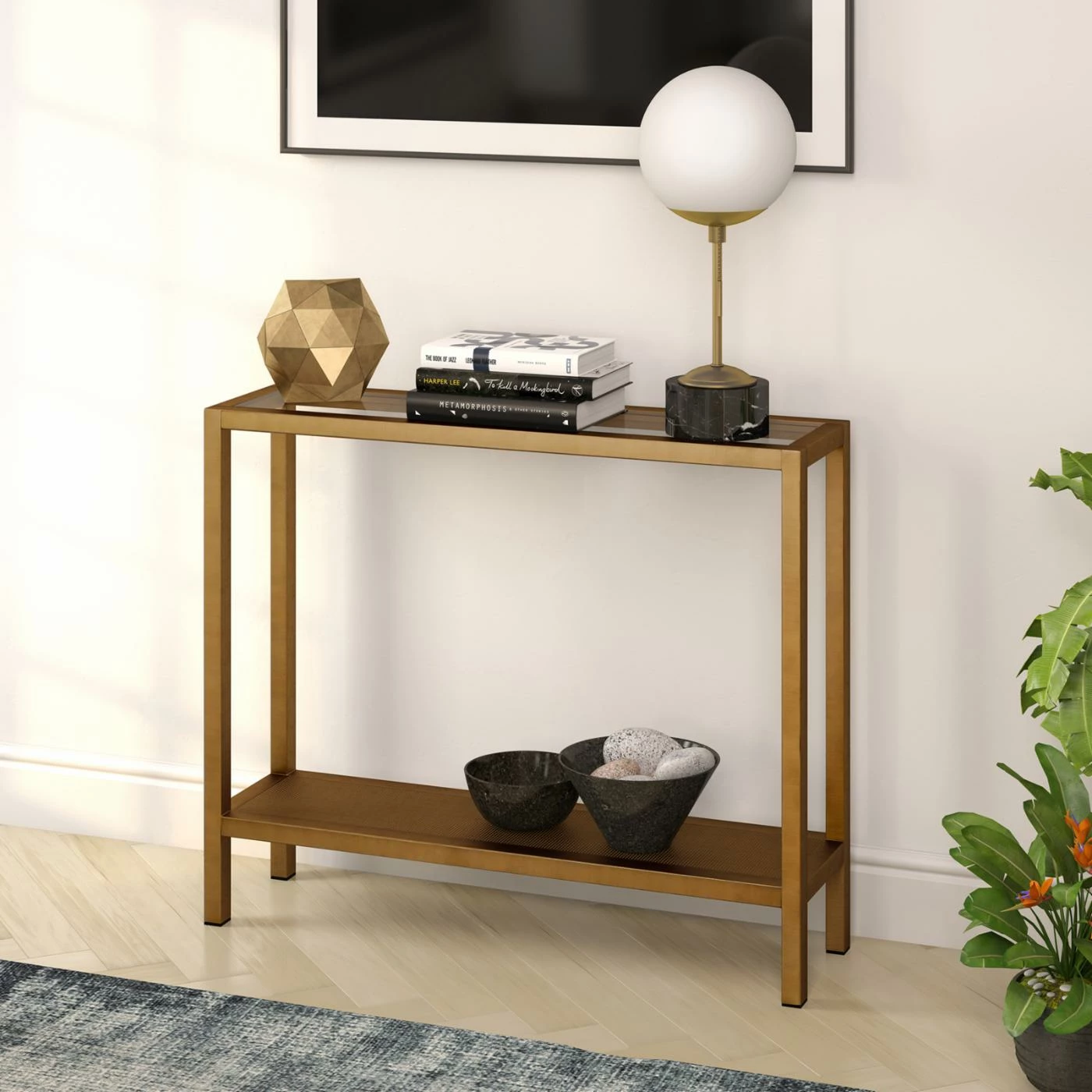 Hot Sale 🔥 Hudson & Canal Contemporary & Modern Console Tables Hudson & Canal Rigan Console Table ✔️ - Image 2