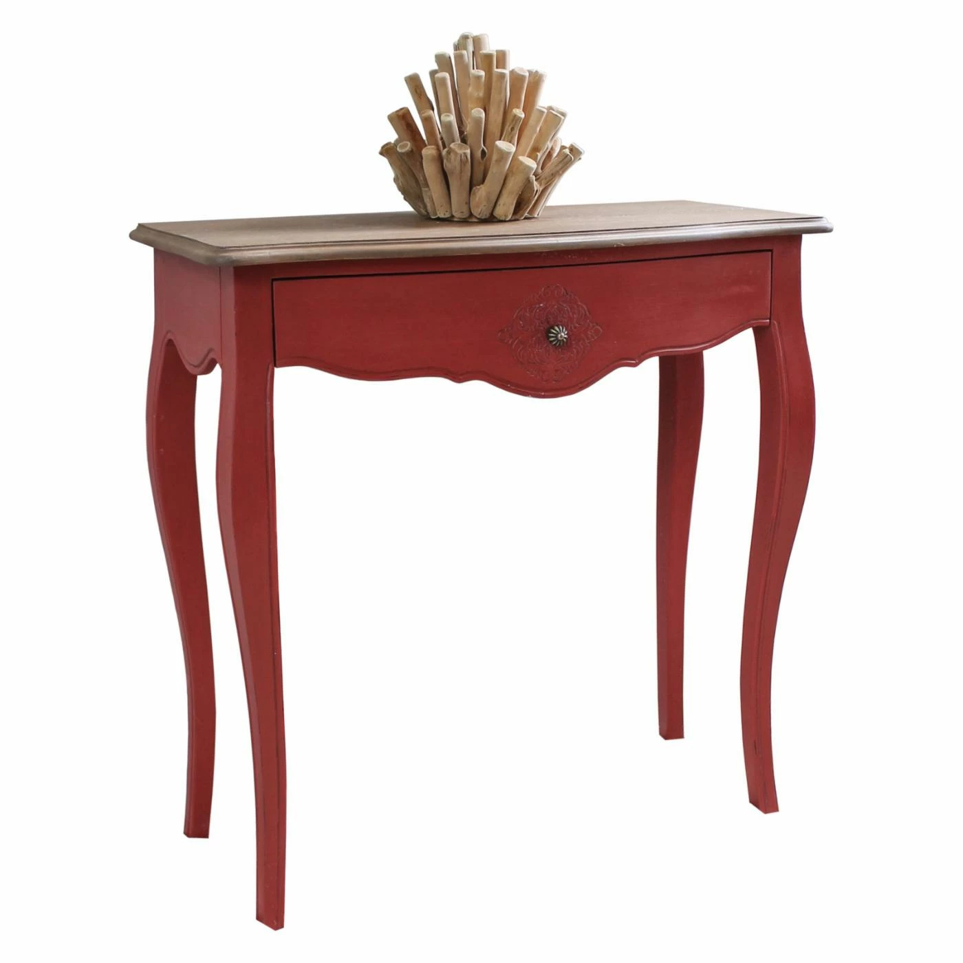 Cheap 👍 Classic & Traditional Console Tables International Caravan Ashbury 1 Drawer Wood Console Table 🎉 - Image 2