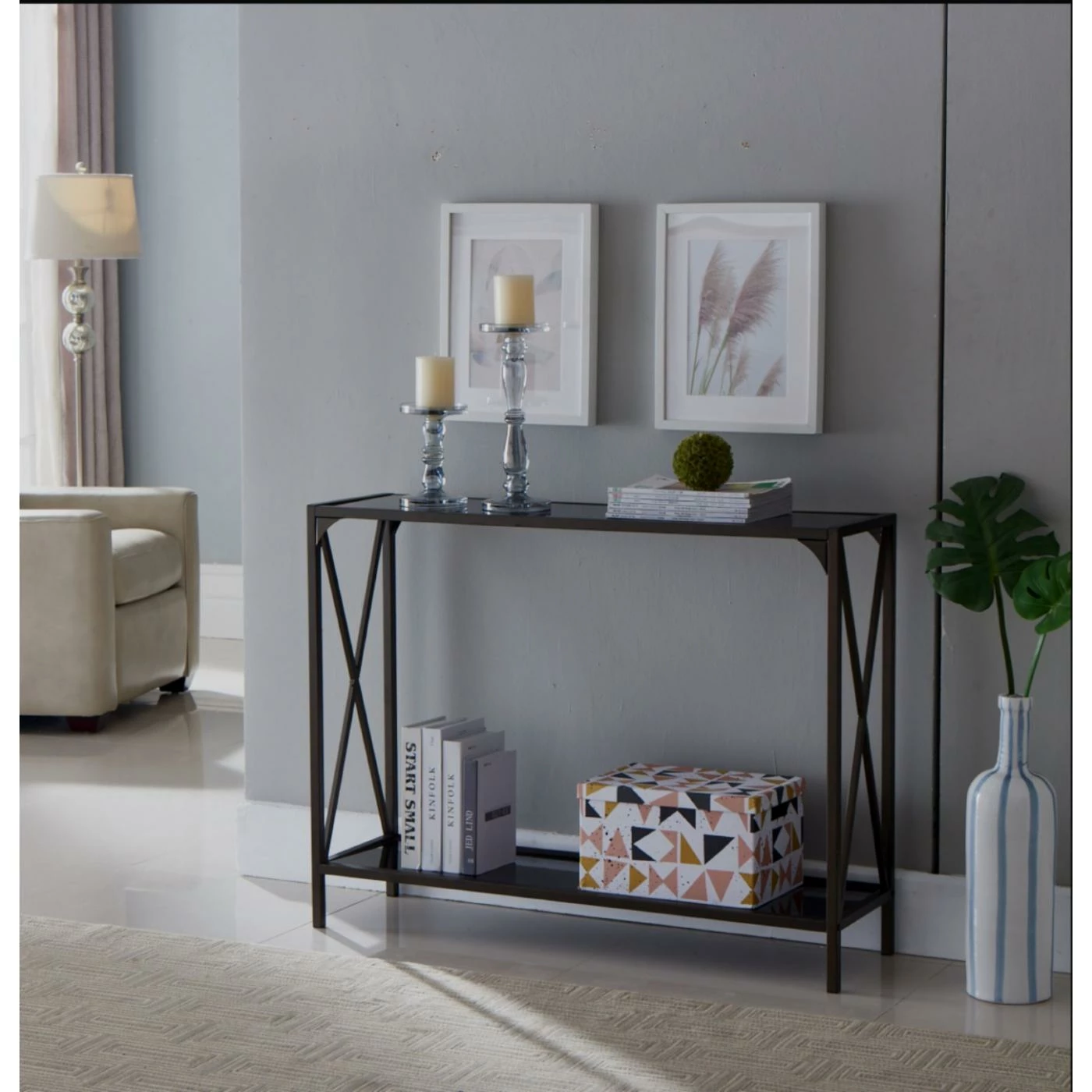 Top 10 ⌛ Contemporary & Modern Console Tables K And B Furniture Elementary Collection Console Table 🎁 - Image 2