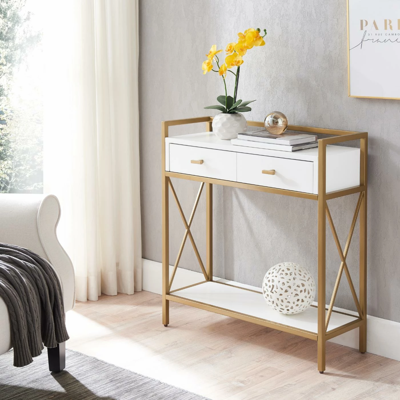 Coupon 🤩 Glam Console Tables Leick Home Claudette Console Table ❤️ - Image 2