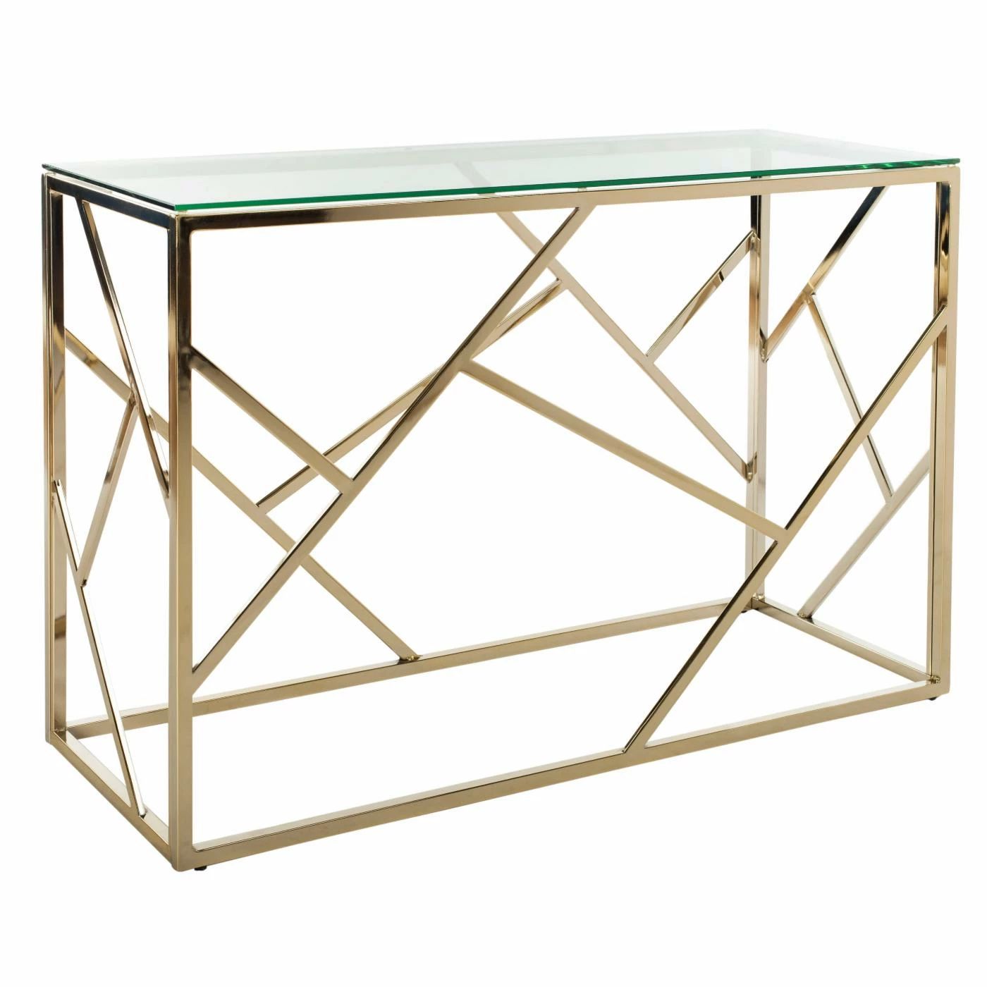Best Sale ๐ Glam Console Tables Safavieh Namiko Console Table โค๏ธ - Image 2