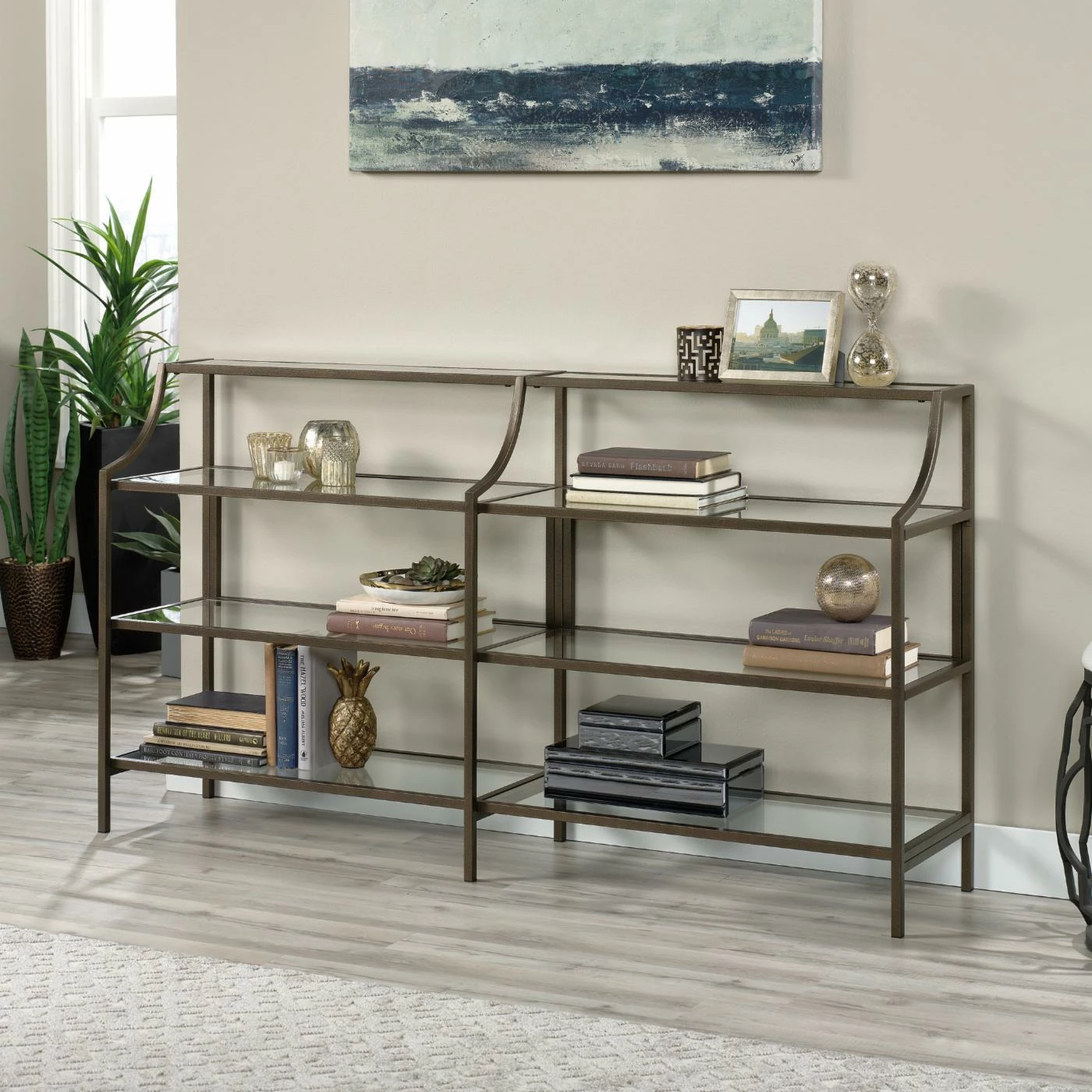 Discount ๐งจ Contemporary & Modern Console Tables Sauder International Lux Console Table ๐ - Image 2
