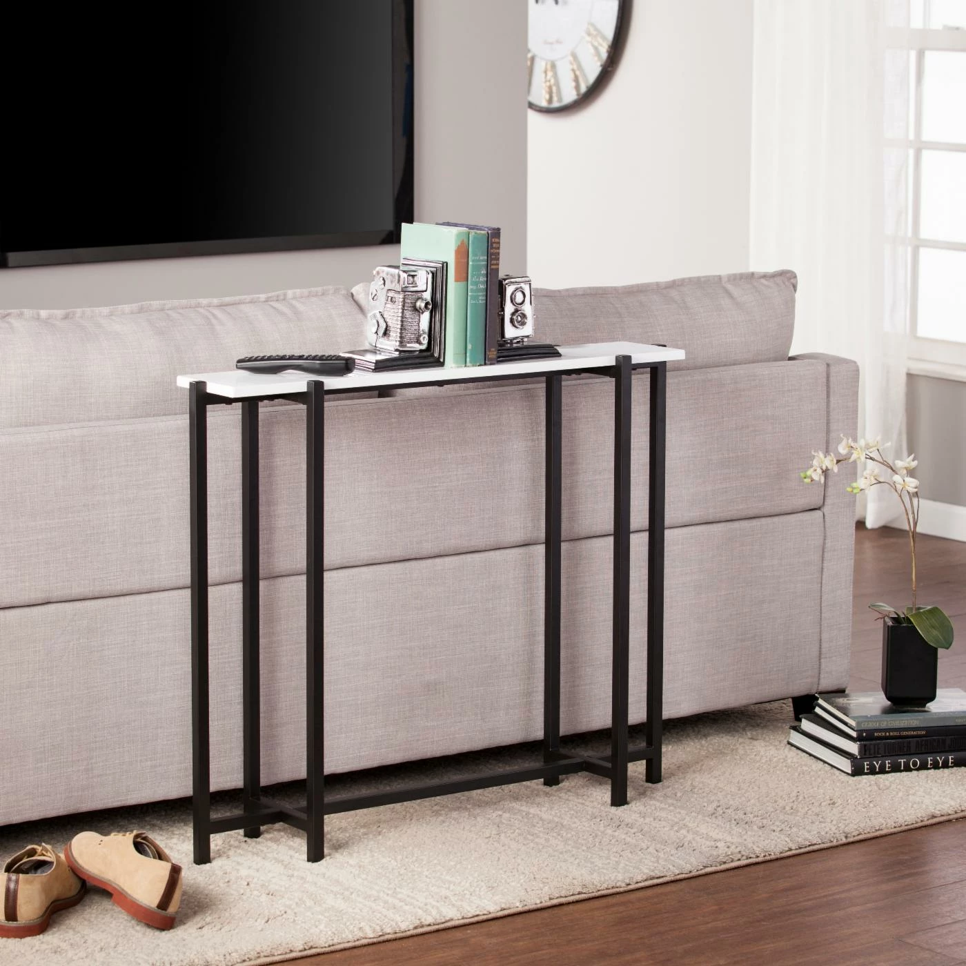 Best deal โ๏ธ Contemporary & Modern Console Tables Southern Enterprises Helena Console Table ๐ - Image 2