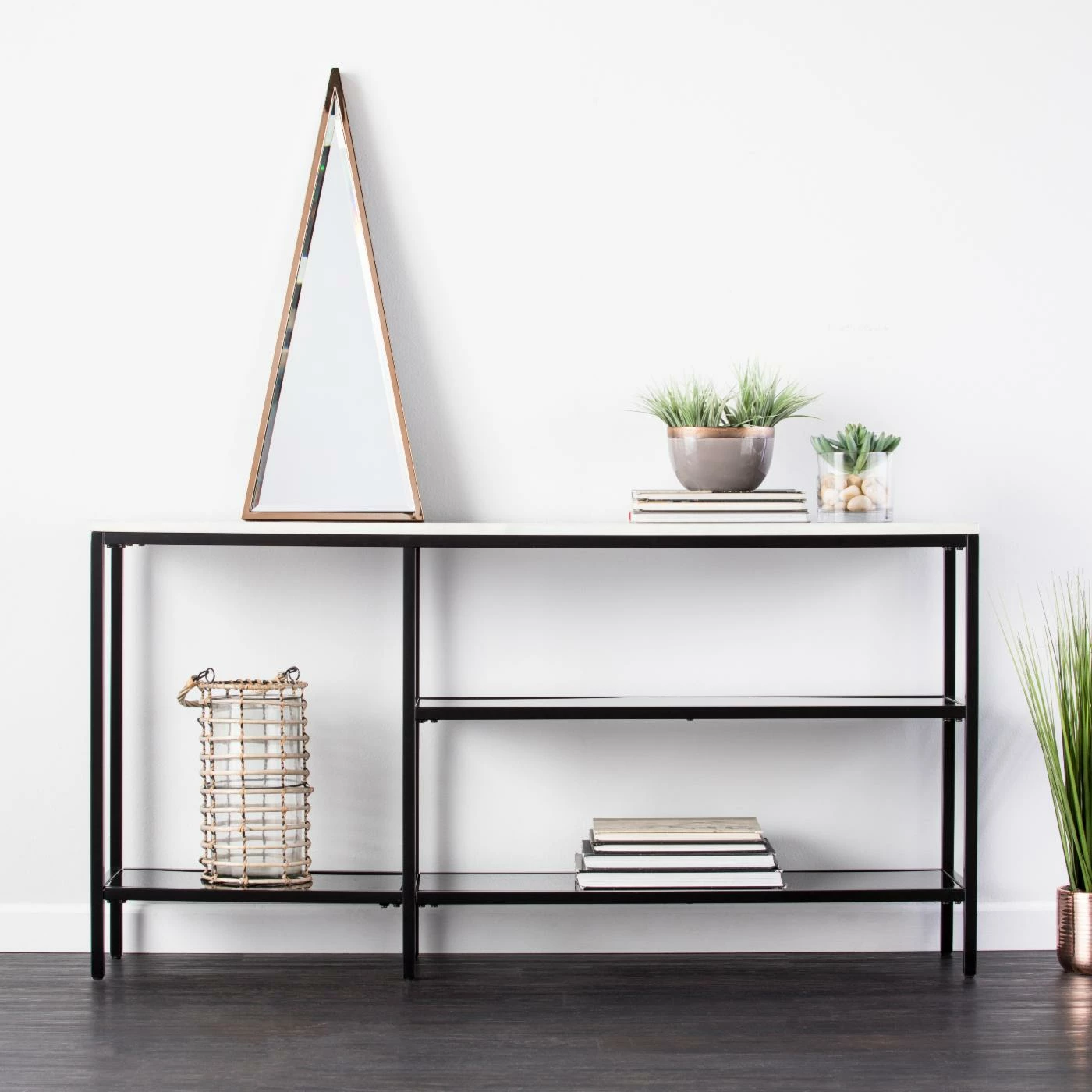 Best deal โค๏ธ Contemporary & Modern Console Tables Southern Enterprises Corman Console Table ๐ - Image 2