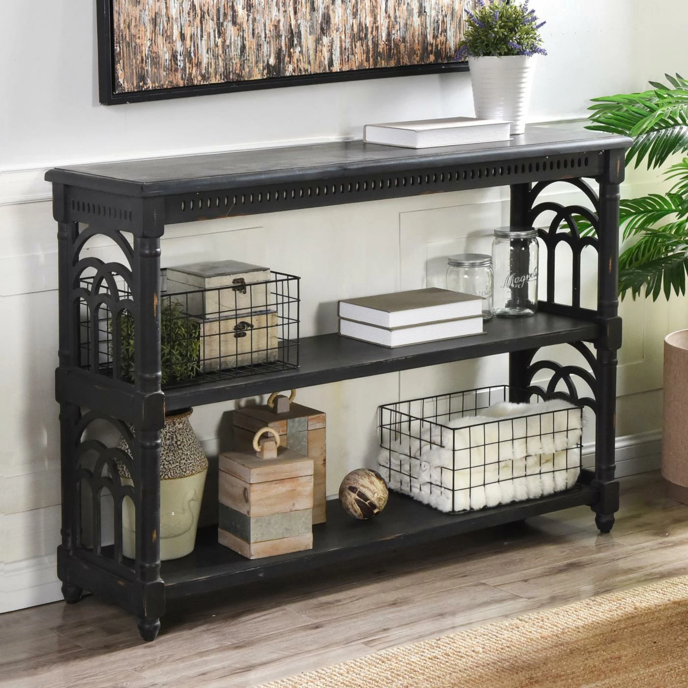 Brand new ✔️ Contemporary & Modern Console Tables StyleCraft 3 Tier Console Table ❤️ - Image 2