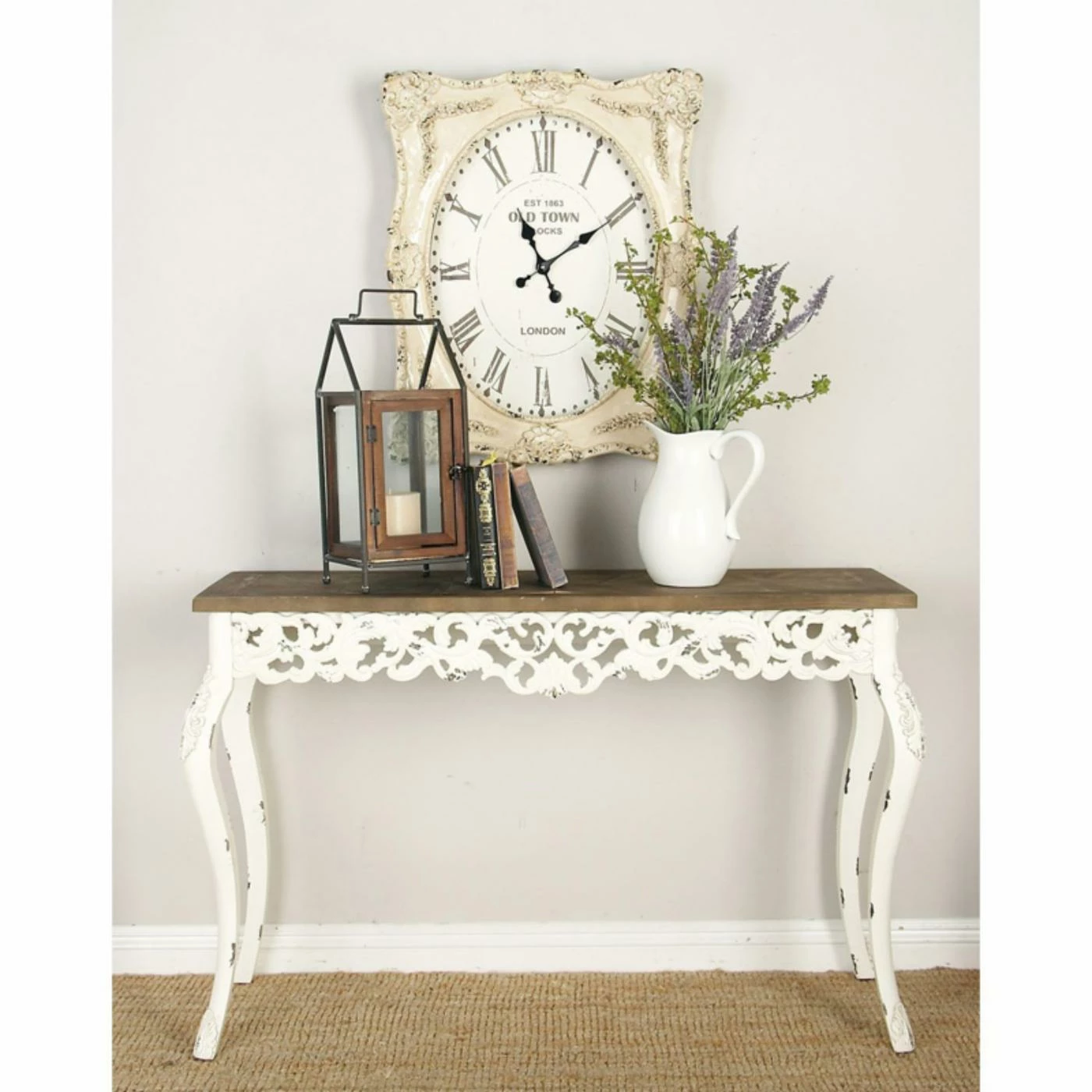 Top 10 β Classic & Traditional Console Tables DecMode 46 In. Wood Carved Console Table π - Image 2