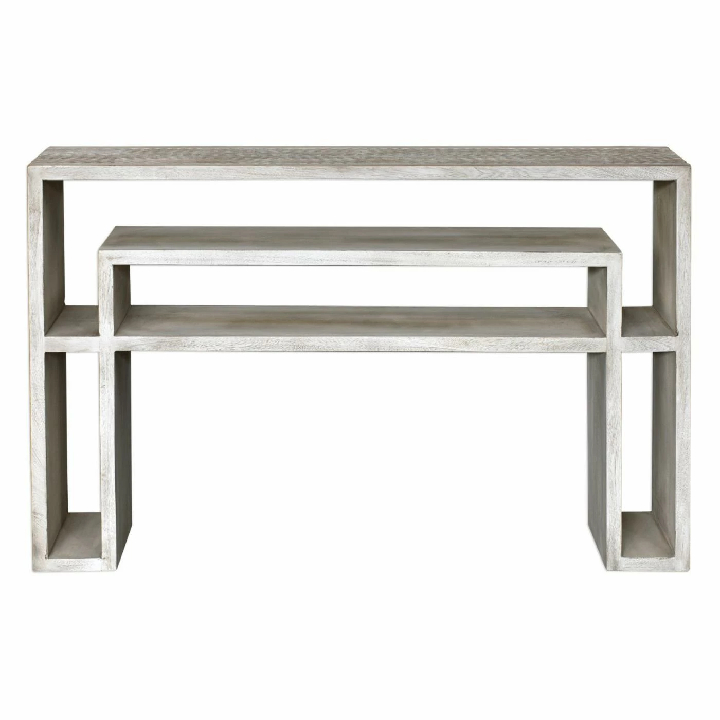Best Pirce ๐ Mid-Century Modern Console Tables Uttermost Genara Carved Console Table ๐ - Image 2