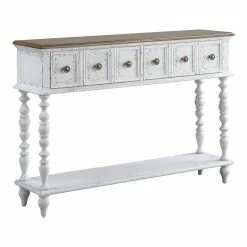 Buy ๐ Farmhouse & Cottage Style Console Tables Acme Furniture Bence Console Table โ๏ธ
