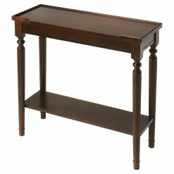 Best Sale 🔥 Butler Specialty Classic & Traditional Console Tables Butler Console Table - Cherry 🔔