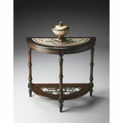 Cheap ๐ฅ Butler Specialty Contemporary & Modern Console Tables Butler Demilune Console Table - Metalworks - 30 W In. ๐ฏ