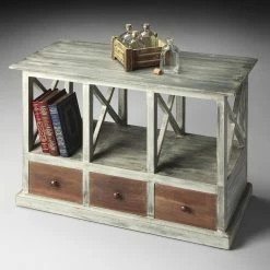 Cheapest ⌛ Butler Specialty Farmhouse & Cottage Style Console Tables Butler 2369290 Console Table - Artifacts 🌟