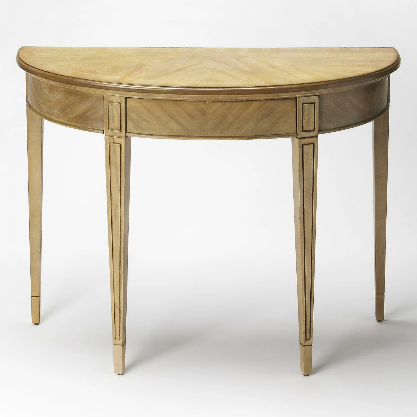 Best Pirce π Transitional Console Tables Butler Specialty Masterpiece Hampton Demilune Console Table π