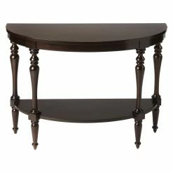 Wholesale 🌟 Classic & Traditional Console Tables Butler Specialty Amherst Demilune Console Table ✔️