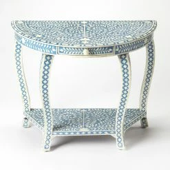 New ✔️ Mid-Century Modern Console Tables Butler Specialty Darrieux Demilune Console Table ✔️