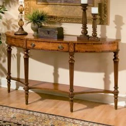 New 🌟 Butler Specialty Classic & Traditional Console Tables Butler Demilune Console Table 32H In. - Connoisseurs 😀