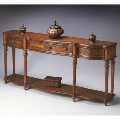 New 😉 Butler Specialty Classic & Traditional Console Tables Butler Console Table - Vintage Oak 👍