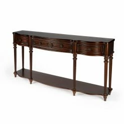 Coupon 🥰 Butler Specialty Classic & Traditional Console Tables Butler Console Table 34.5H In. - Cherry 😍
