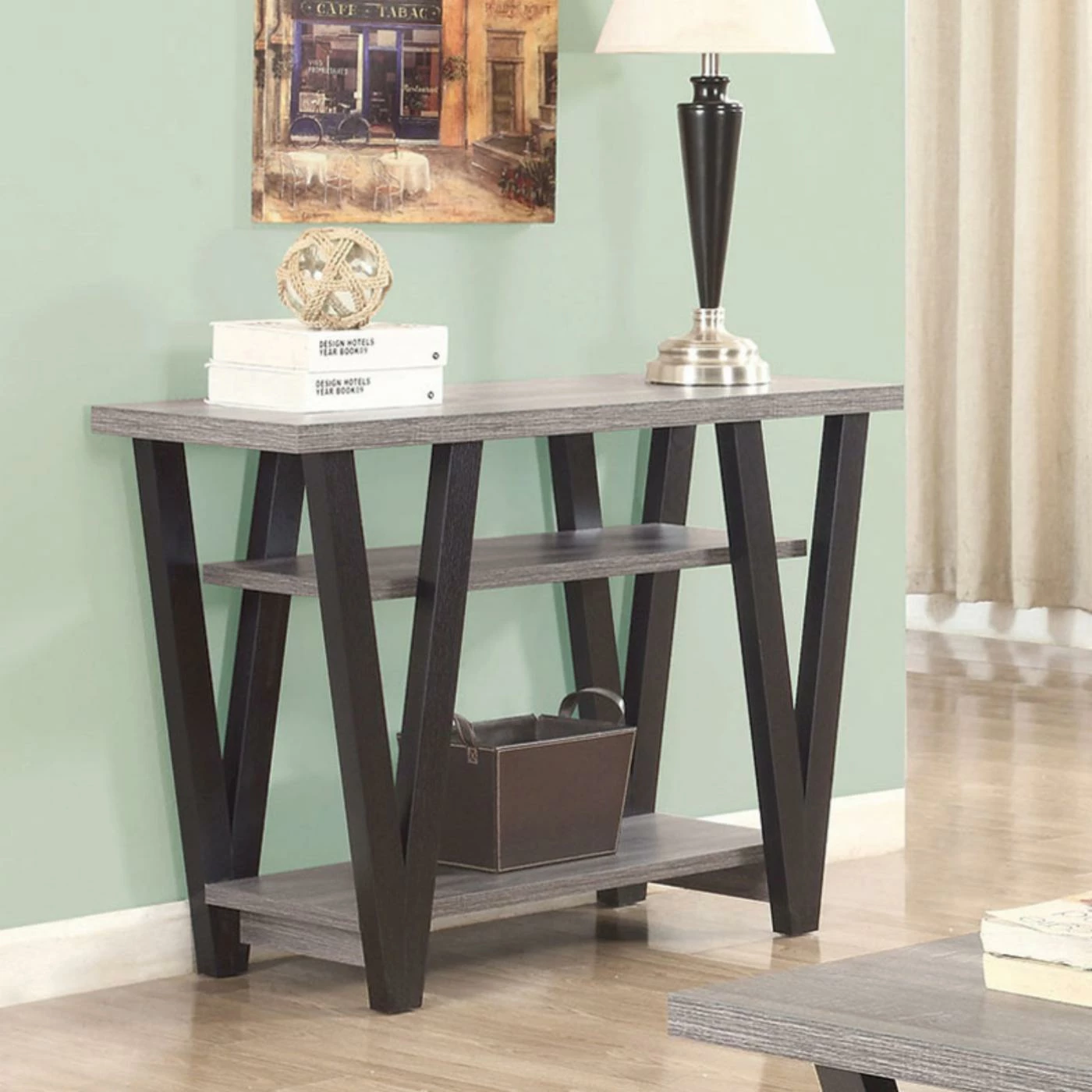 Brand new ā¤ļø Contemporary & Modern Console Tables Coaster Furniture 2 Shelf Console Table šÆ