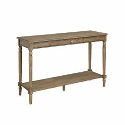 Buy ๐ Classic & Traditional Console Tables Convenience Concepts French Country Console Table With Drawer And Shelf ๐