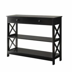 Flash Sale ❤️ Classic & Traditional Console Tables Convenience Concepts Oxford Console Table With Drawer 🔥