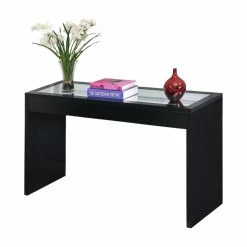 Best deal ⭐ Scandinavian Style Console Tables Convenience Concepts Northfield Mirrored Console Table 🥰