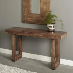Best deal ๐ Craftsman & Mission Style Console Tables Coast To Coast Imports Brownstone Console Table โญ