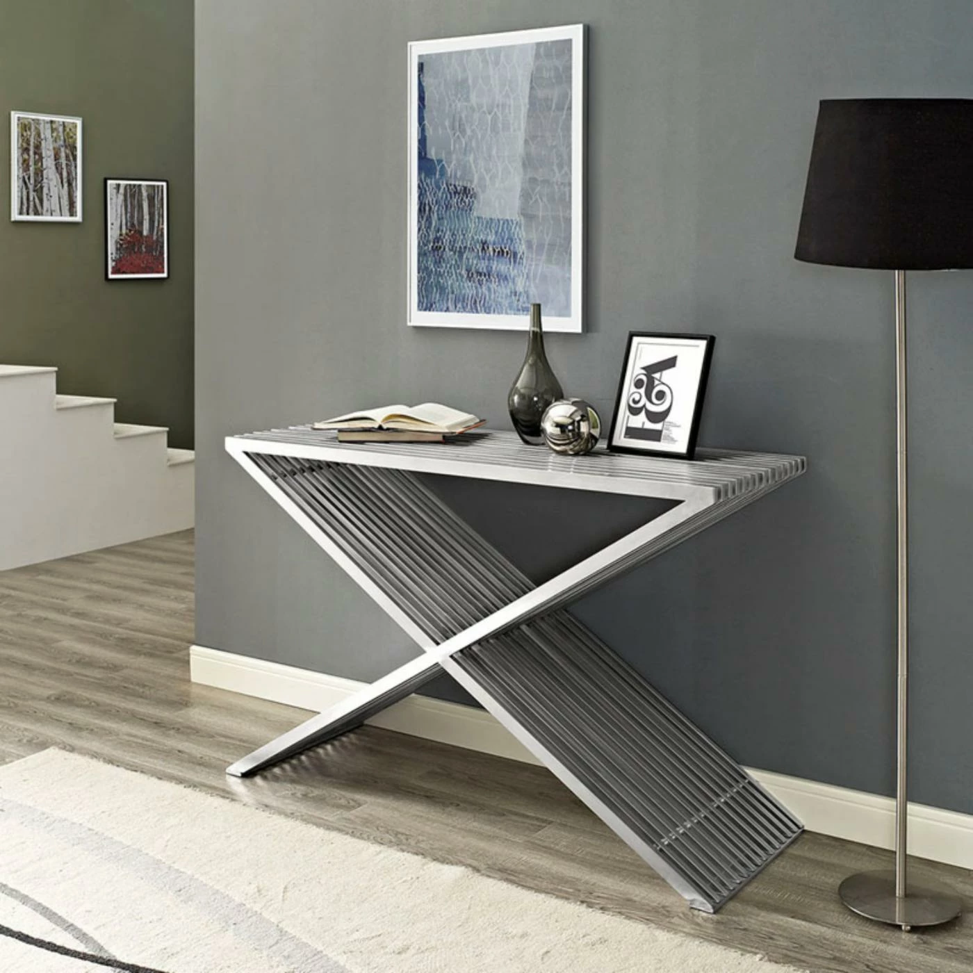 Coupon 𧨠Contemporary & Modern Console Tables Modway Press Console Table βοΈ
